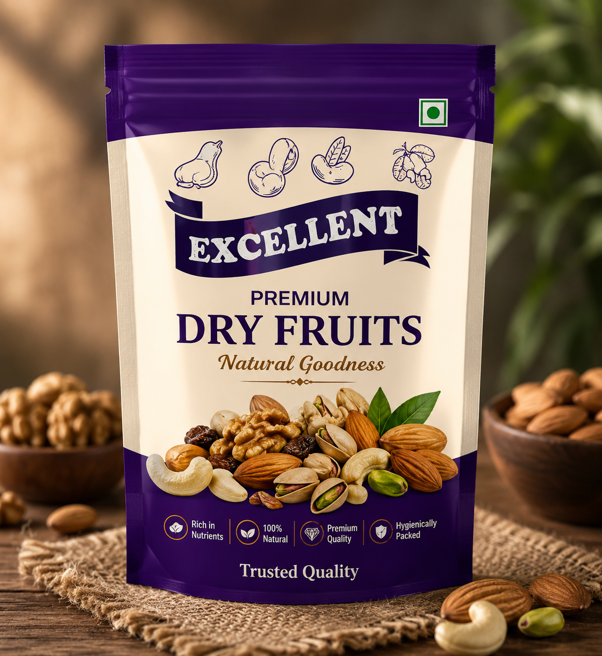 Dry Fruits Packaging
