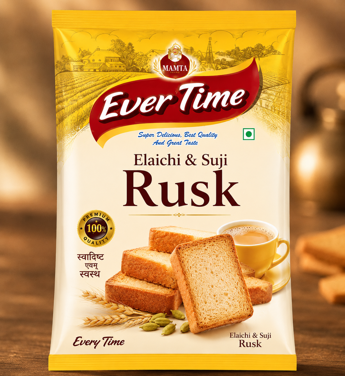 Rusk and Biscuits Packaging